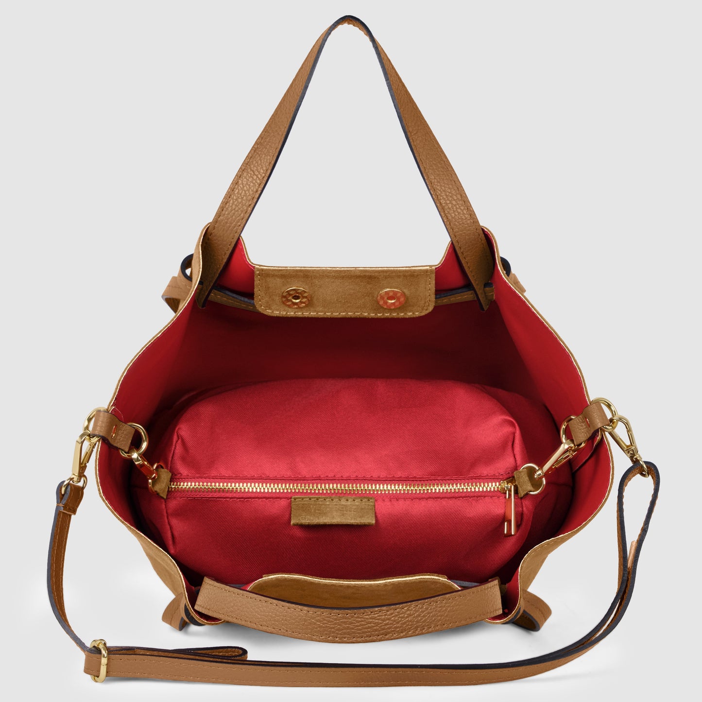 Italian Genuine Suede Tote Bag | Rovigo