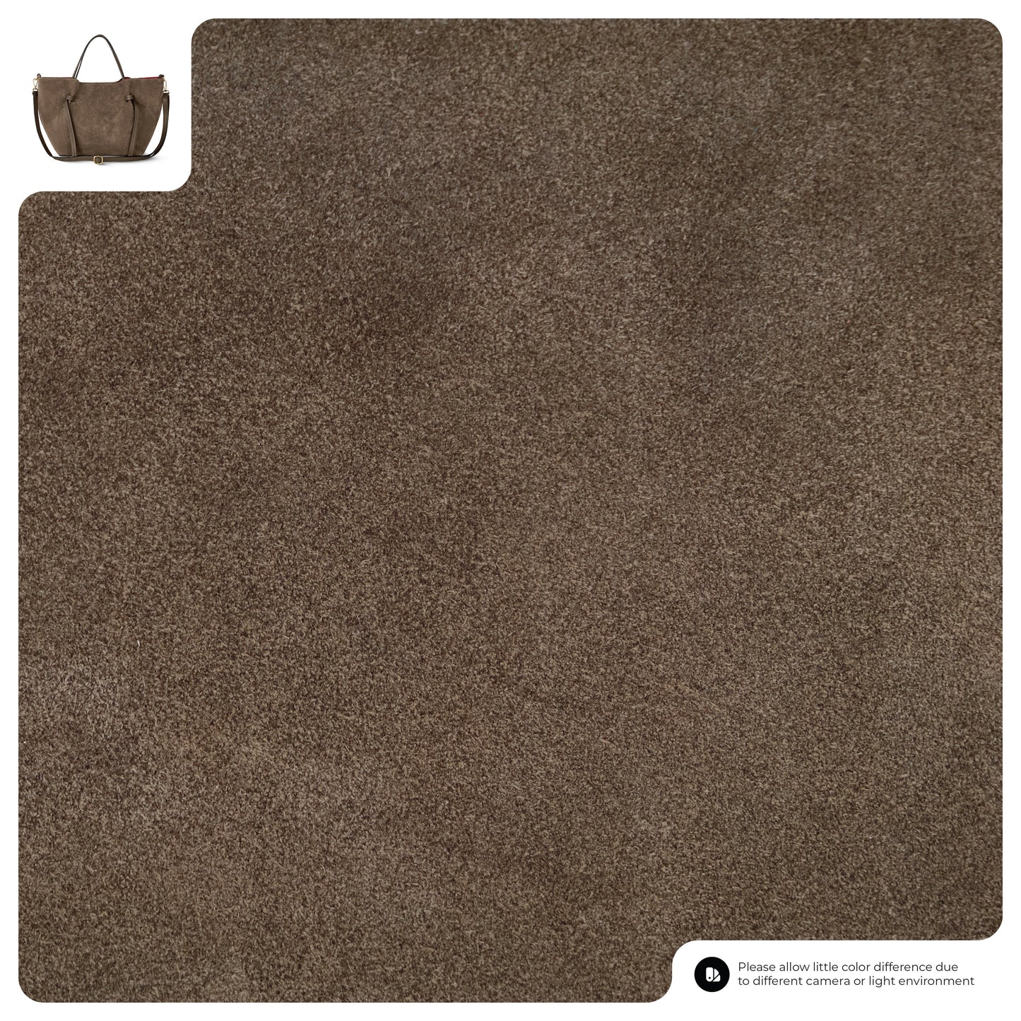Italian Genuine Suede Tote Bag | Rovigo
