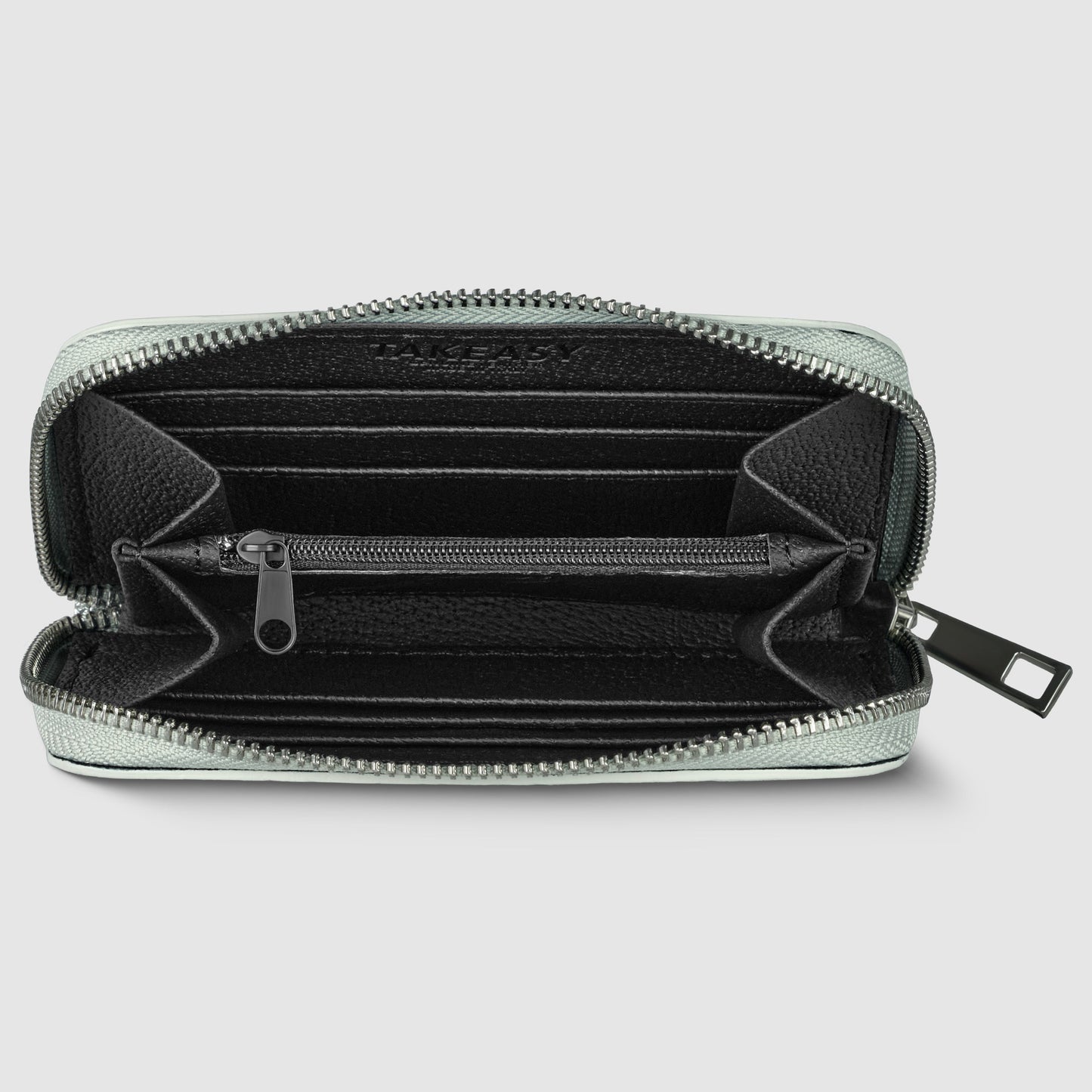 Italian Genuine Woven-Embossed Metallic Suede Wallet | Pesaro