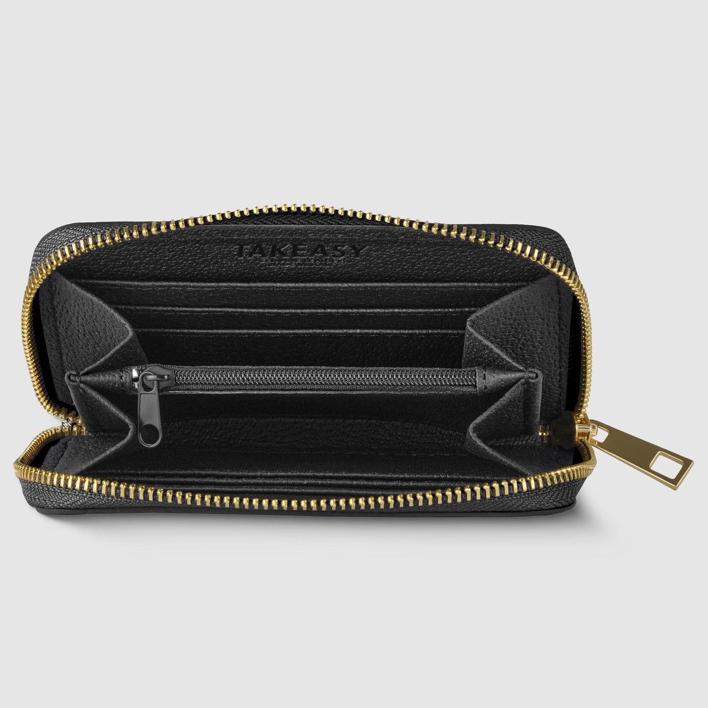 Italian Genuine Woven-Embossed Metallic Suede Wallet | Pesaro