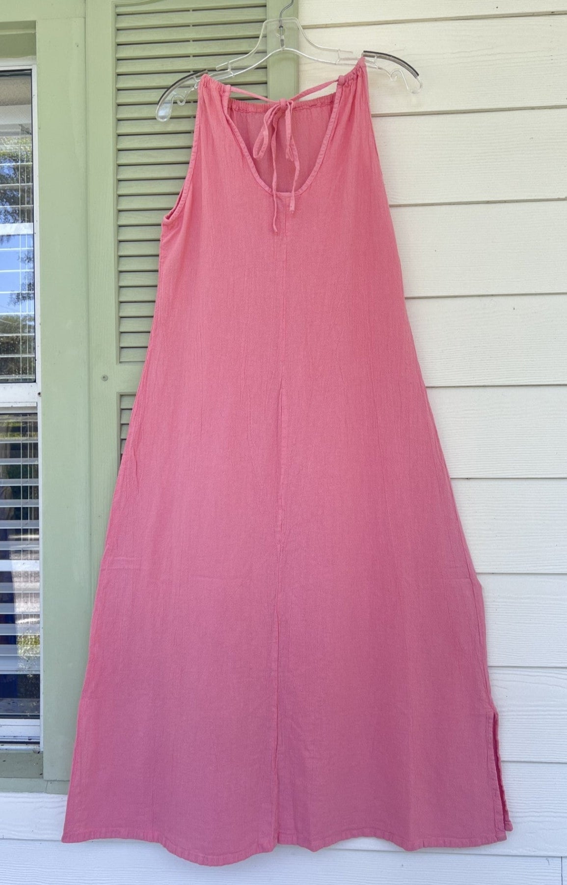 Vestido Caterina 100% Gasa de algodón